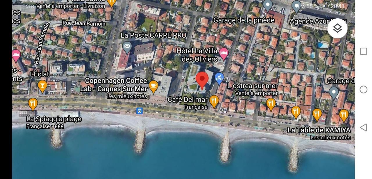Appartement 6 Personnes Face A La Mer Cagnes-sur-Mer Kültér fotó