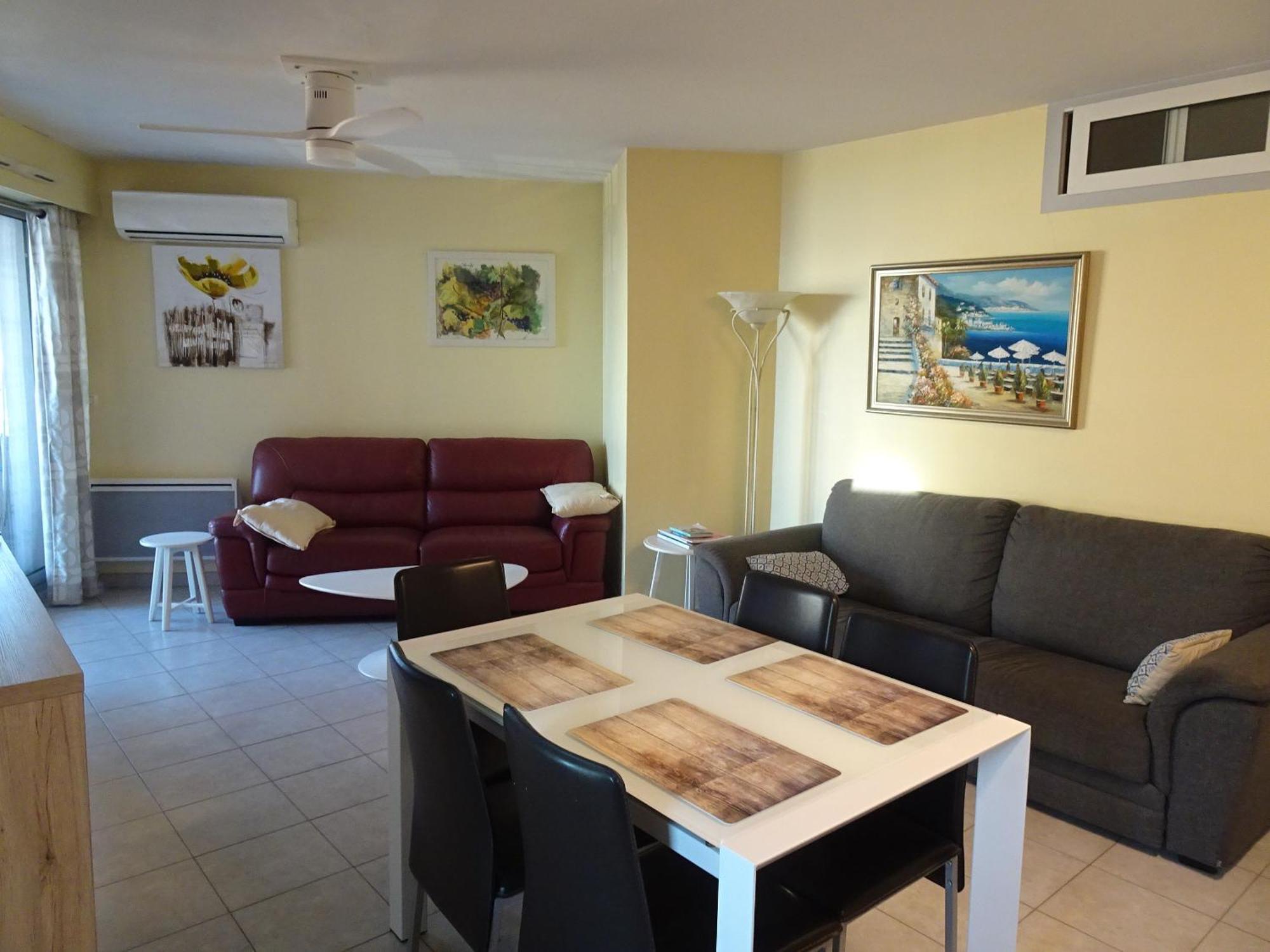 Appartement 6 Personnes Face A La Mer Cagnes-sur-Mer Kültér fotó